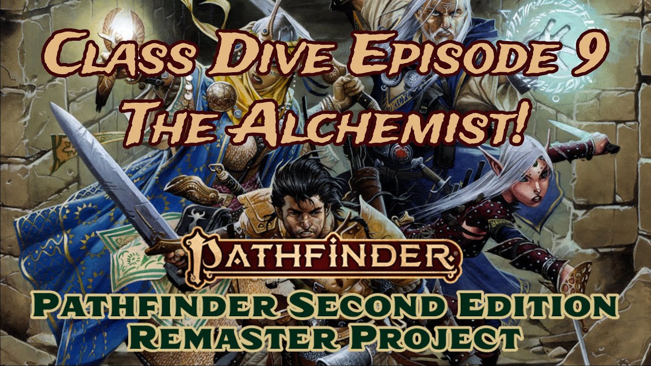 Pathfinder 2e Alchemist Class Remaster