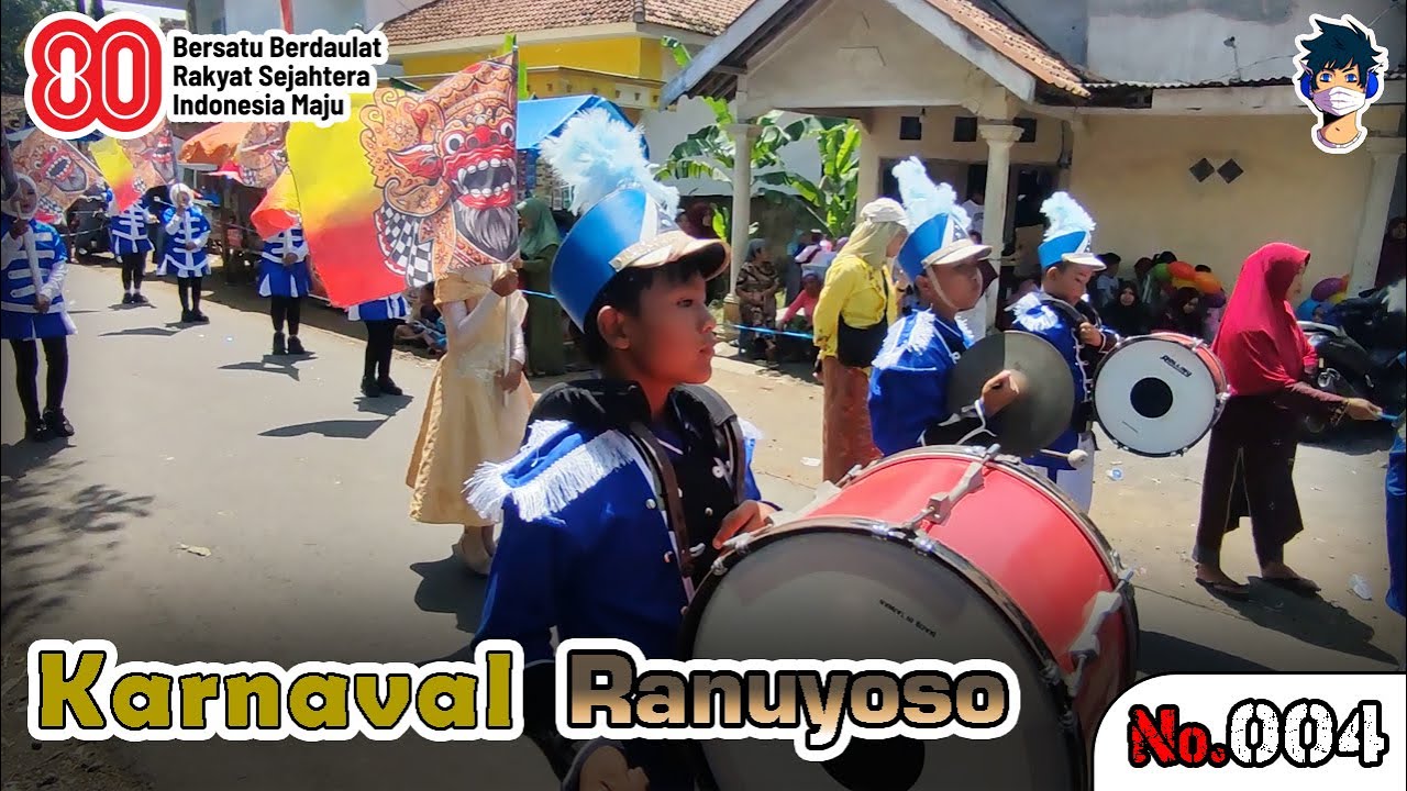 Karnaval Ranuyoso 2025 No.004 -  Parade Drumband & Budaya SDN Ranuyoso 01