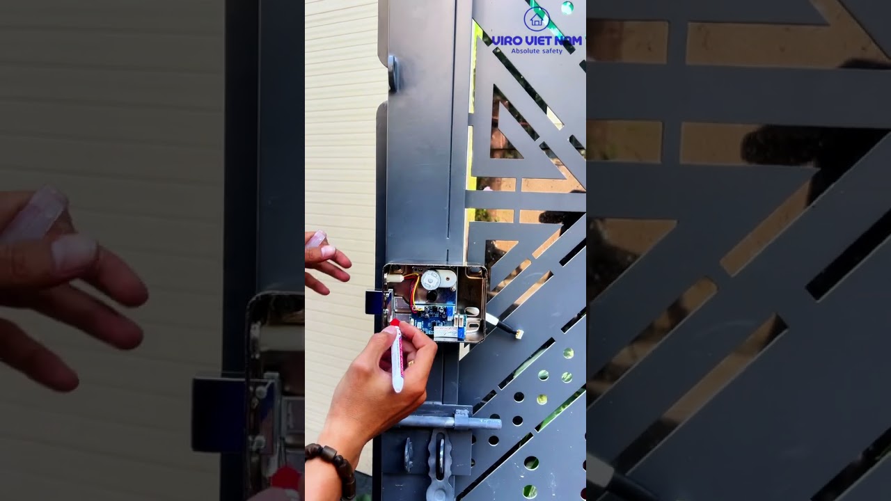 Hướng dẫn lắp đặt khoá cổng 1200AB - 1200CB - 1200DB