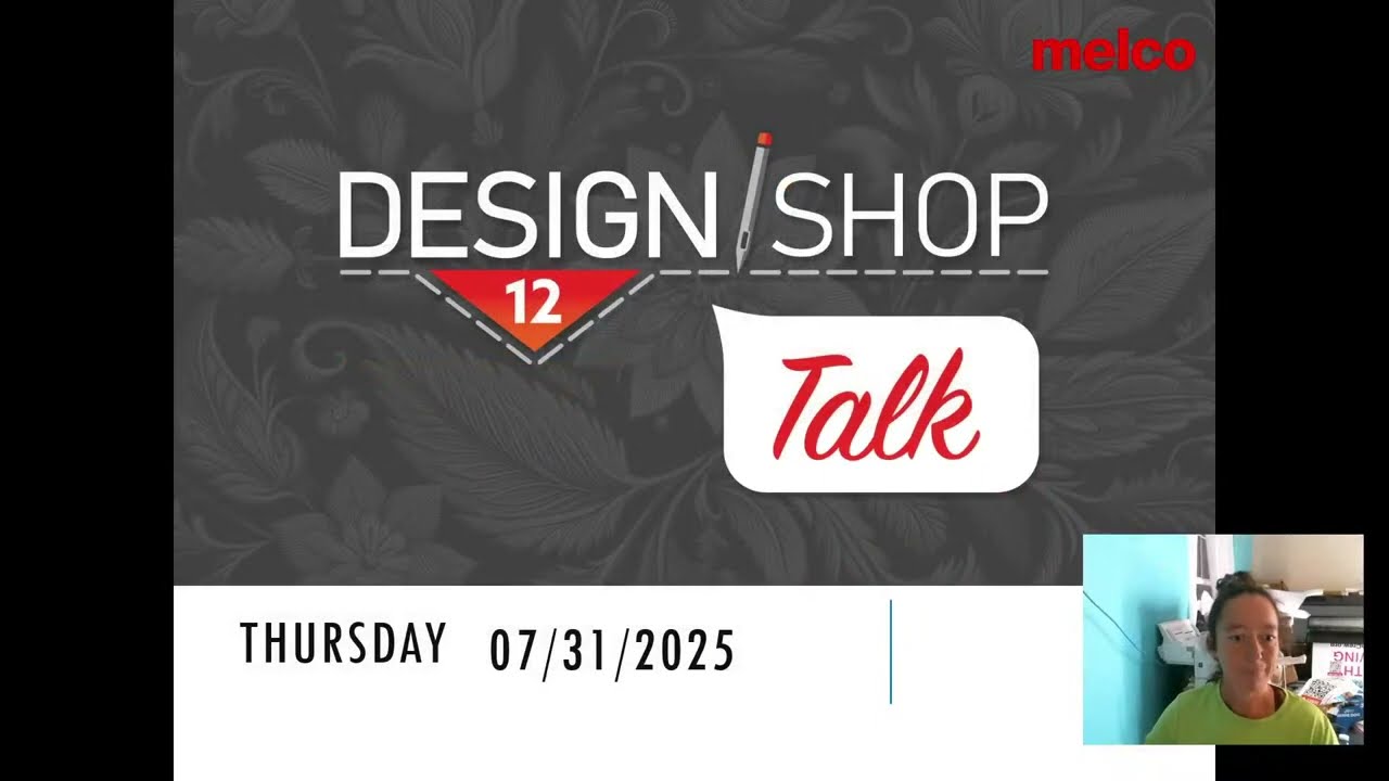 DesignShop Talk 7/31/2025 | Border Tool for Appliqué, Prevent Gaps, Convert Vector Graphics