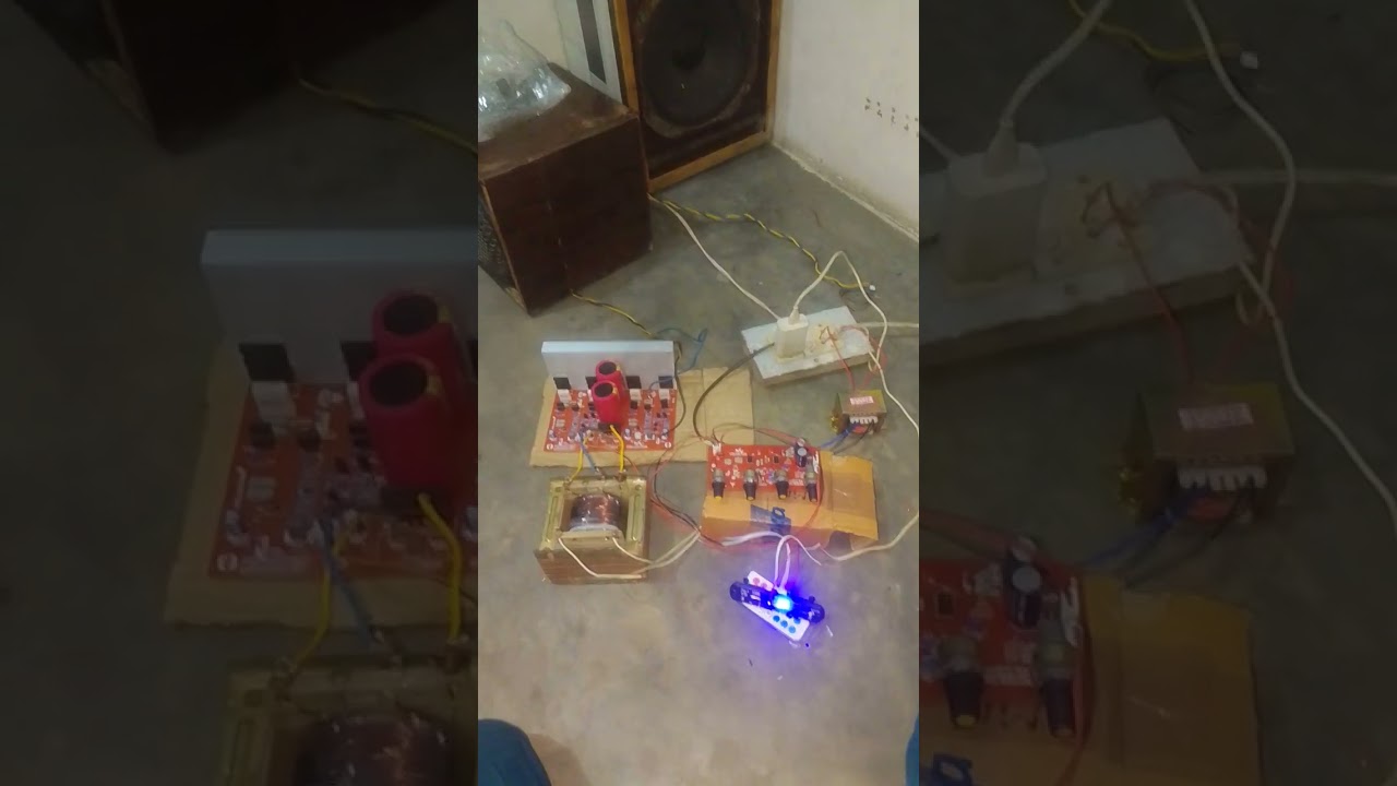 10 or 8 inch woofer 300 Watt board sound testing 