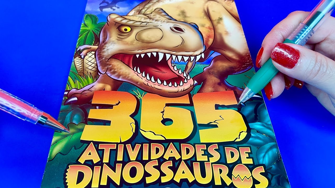 Labirinto, Encontre Os Dinossauros, Matemática No Livro De Atividades DINOSSAUROS