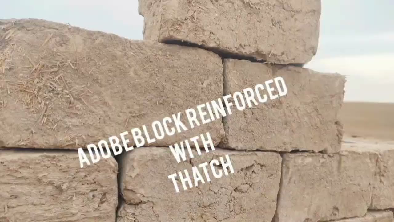 Making Adobe Blocks  مٹی کے بلاک بنائیں. Mitti k Block Banayen