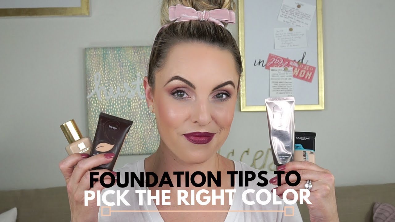 How To: Pick the perfect foundation color for you || Quick Tip - Elle Leary Aristry