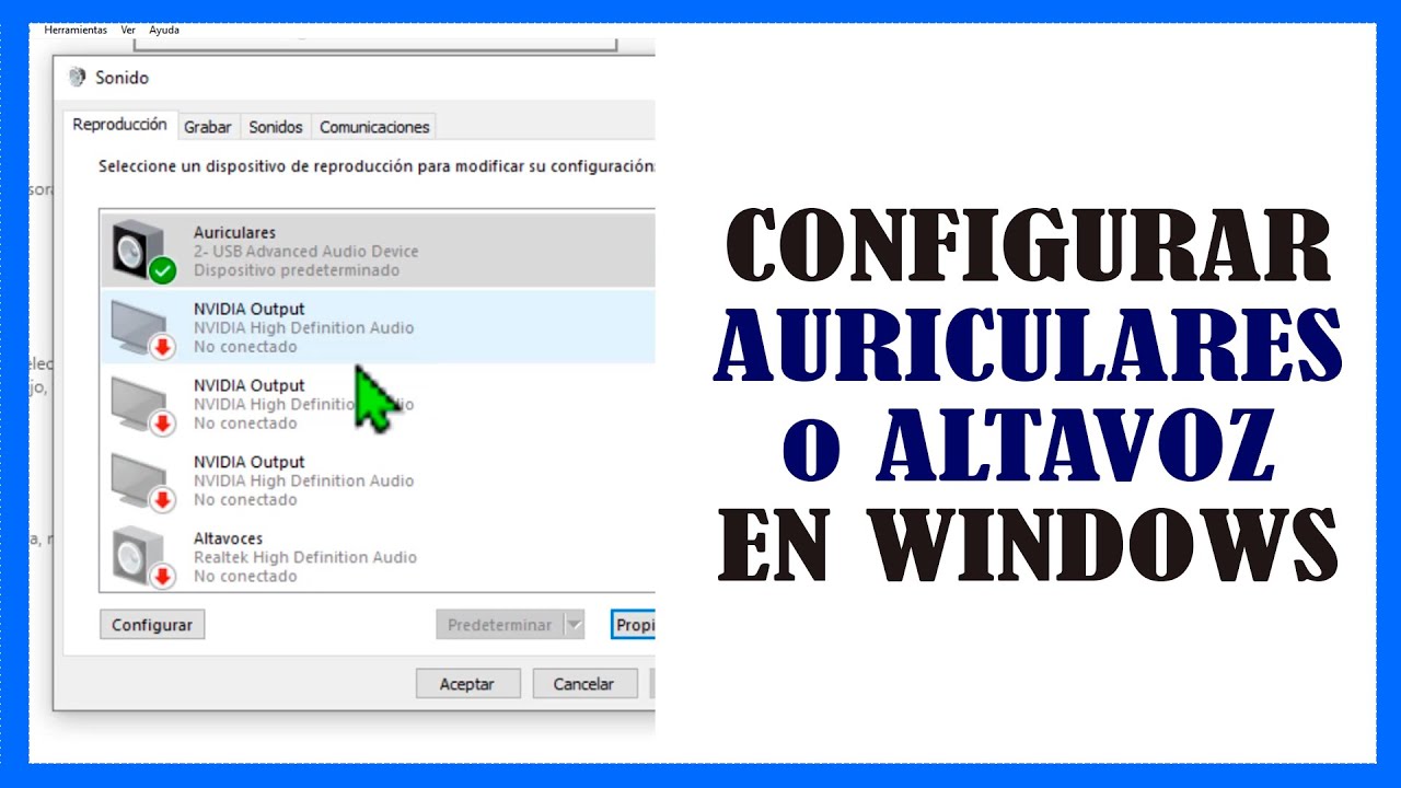 🎧🔈 C&oacute;mo CONFIGURAR los Auriculares o Altavoces correctamente en WINDOWS || Tutorial + TIPS