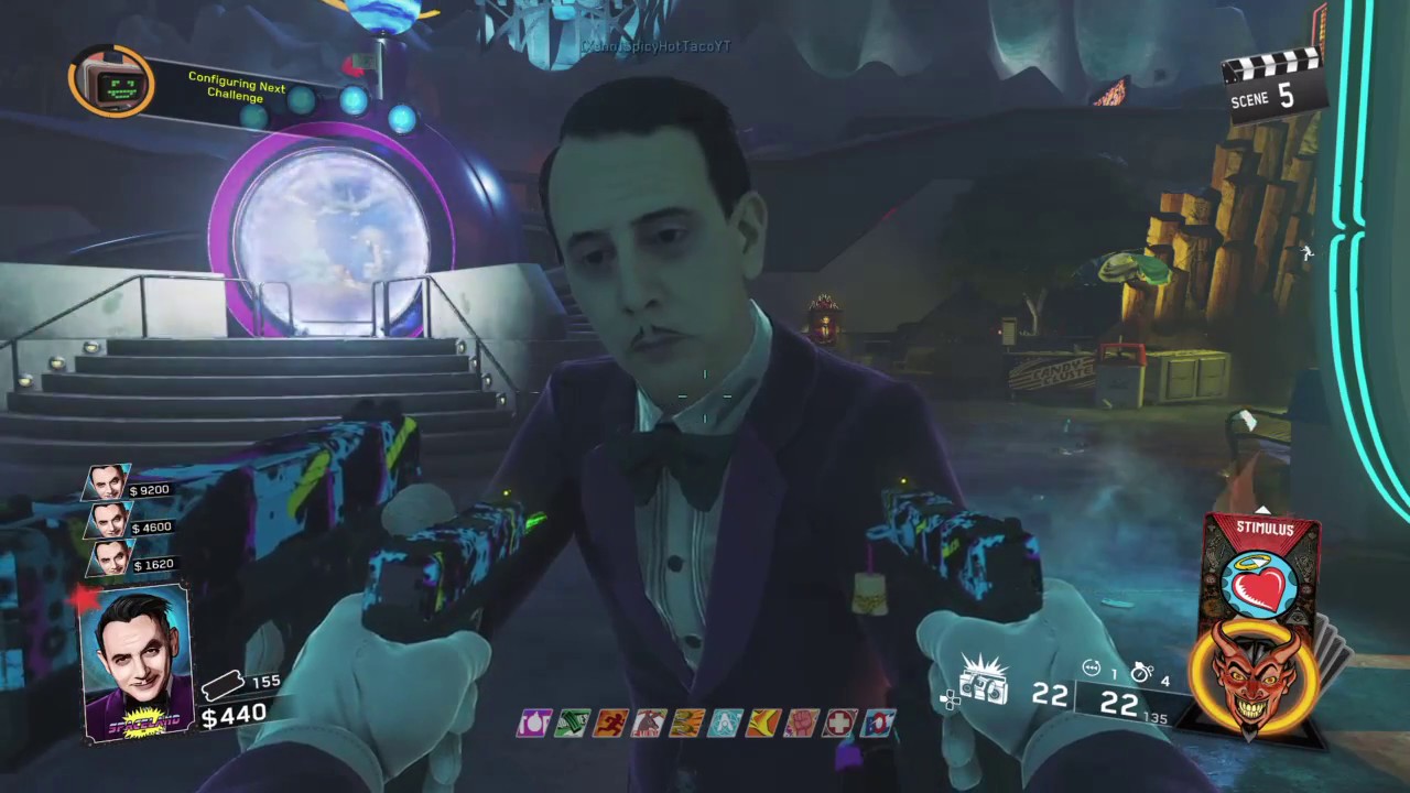 Zombies In Spaceland W/ Willard Wyler & Special Cut Scene(Call of Duty Infinite Warfare)