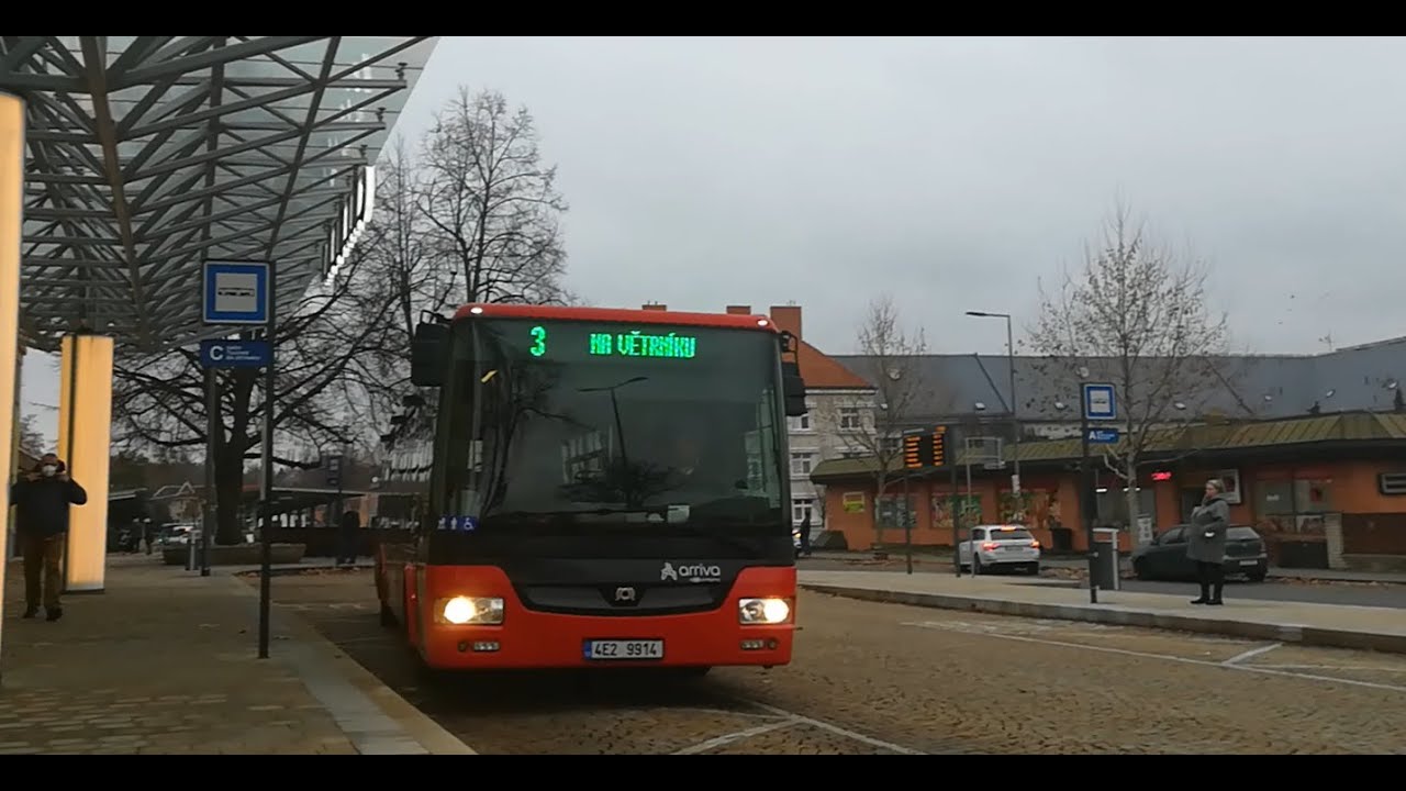 Arriva autobusy - SOR NB 12 - 4E2 9914 - linka 3 - 6.12.2021