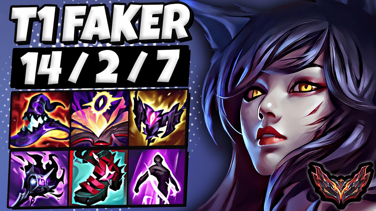 T1 Faker Ahri vs Zoe [ MID ] Korea Grandmaster 1065 LP | Patch 26.5