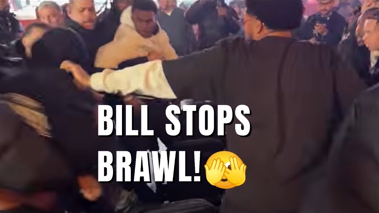 🚨🚨BILL HANEY STOPS TIGER JOHNSON FROM GETTING HURT!!😱😱