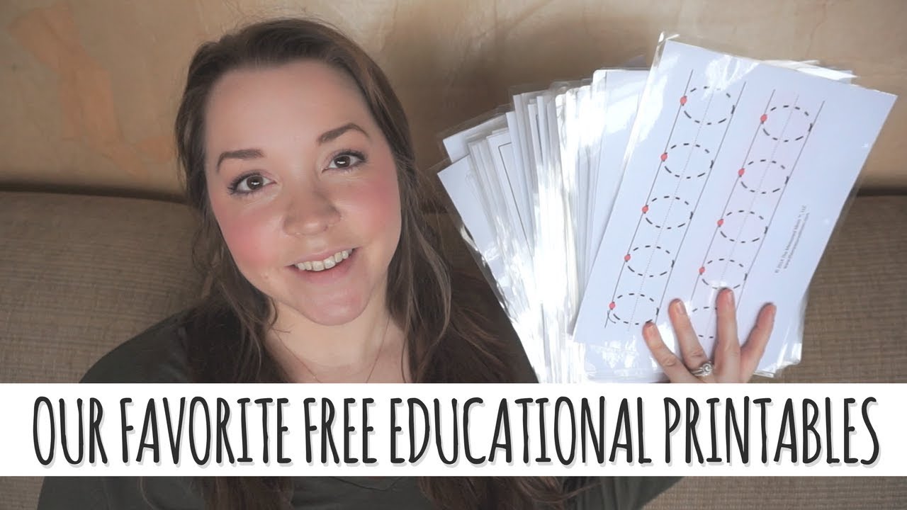 15+ of Our Favorite FREE Educational Printables // Part 1