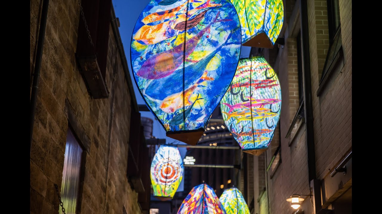 The story of Sydney's The Rocks told through art