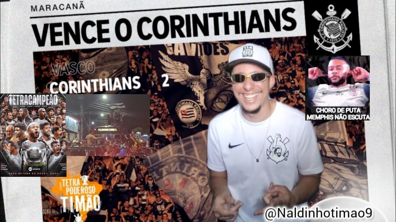 Do Maracanã à Cohab 5: Memphis decide, Yuri se redime e o Corinthians é TETRA da Copa do Brasil!