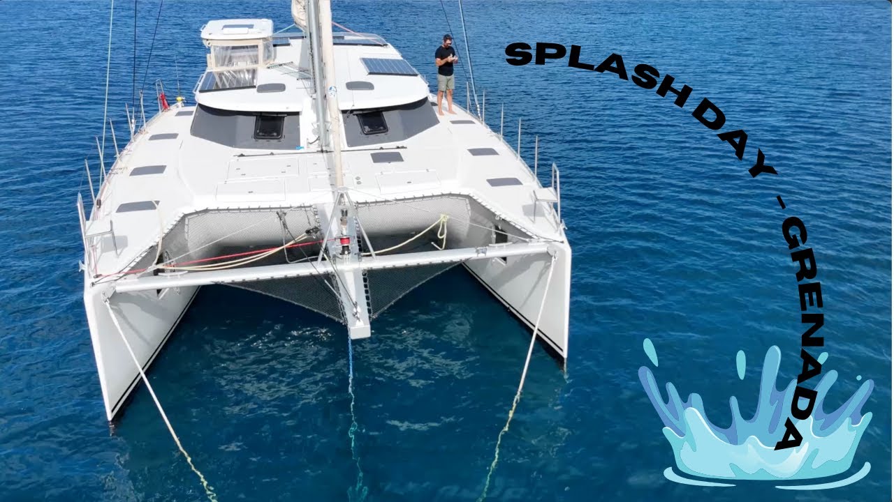Boat Work in Grenada | Gori Prop Service & Splash Day!