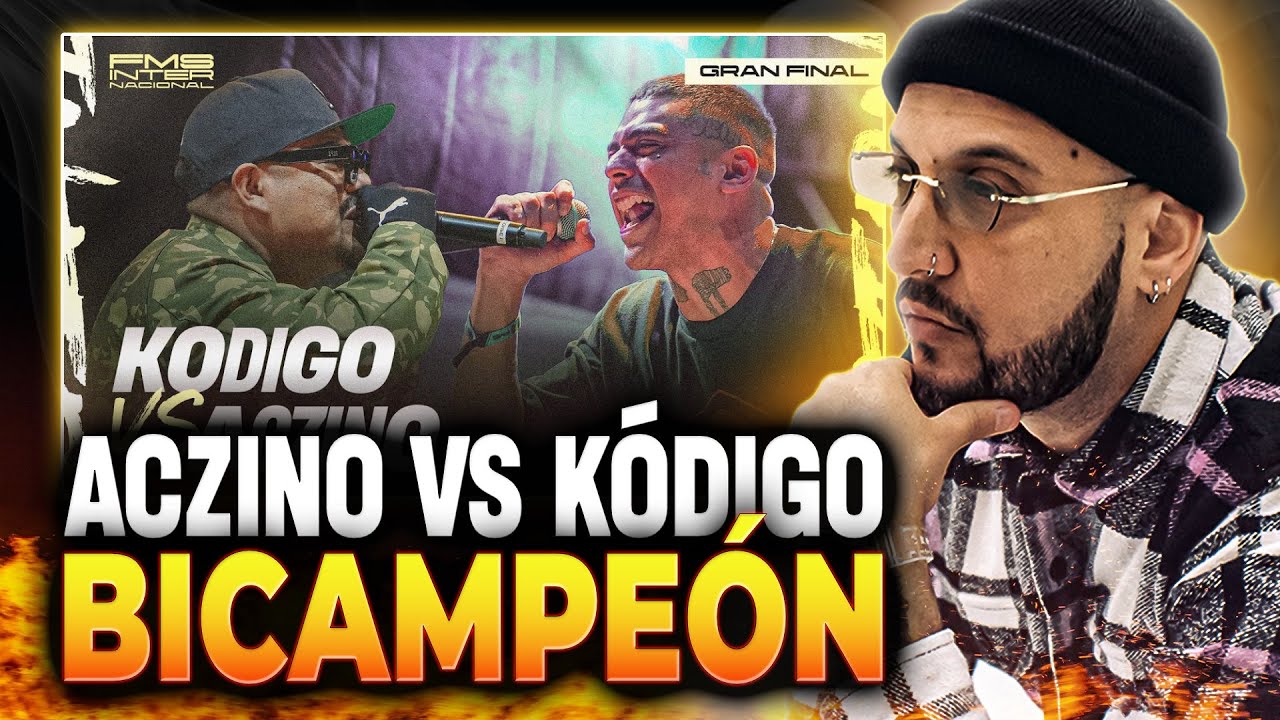 🏆 COMO EN LOS VIEJOS TIEMPOS 🏆 ACZINO VS KÓDIGO | #FMSINTERNACIONAL