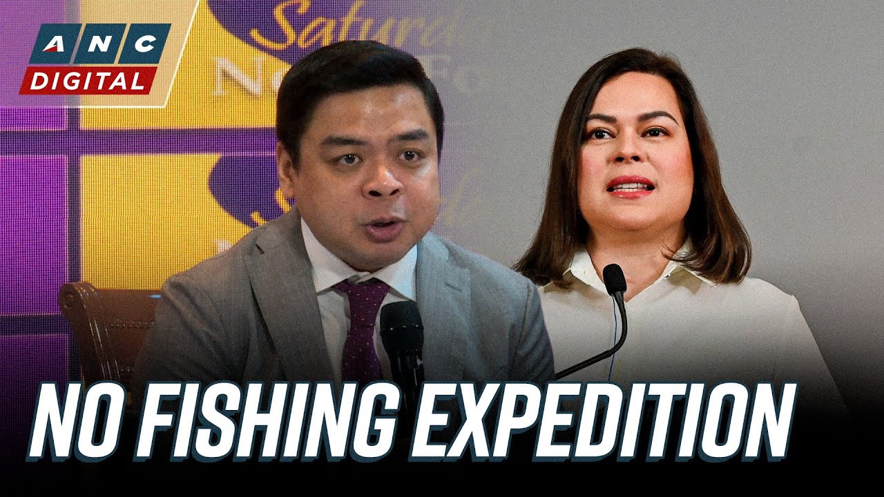 'Di totoo': Ridon fires back at VP Sara Duterte over &lsquo;fishing expedition&rsquo; claim | ANC