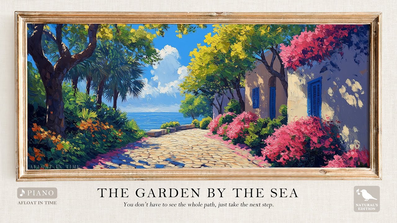The Garden by the Sea | Piano Music playlist for a quiet day |Work Study Focus Reading Stress Relief