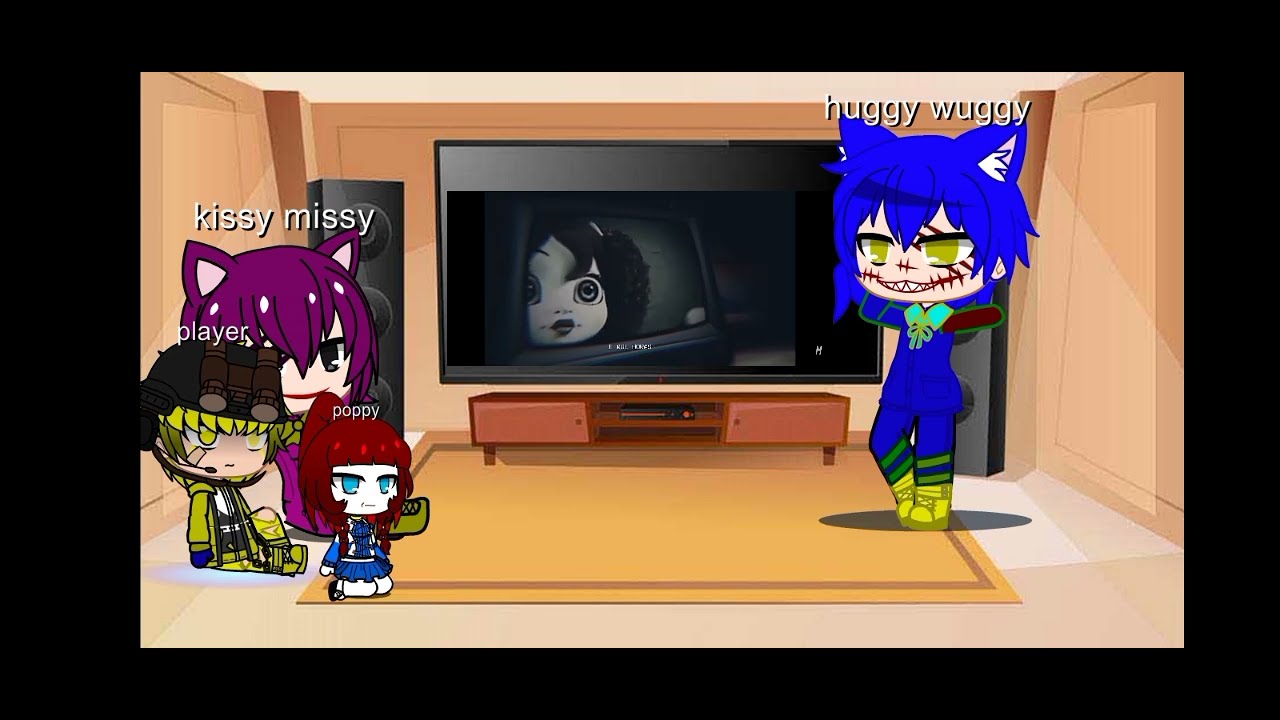 Poppy playtime react e hora de brincar