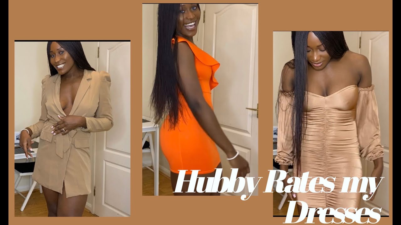 HUSBAND RATES MY FEMMELUXEFINERY DRESSES... PARTY SEASON DRESSES TRY-ON HAUL