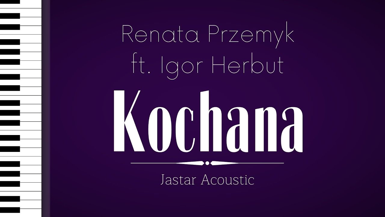 Renata Przemyk ft. Igor Herbut - Kochana / Karaoke / Piano Instrumental