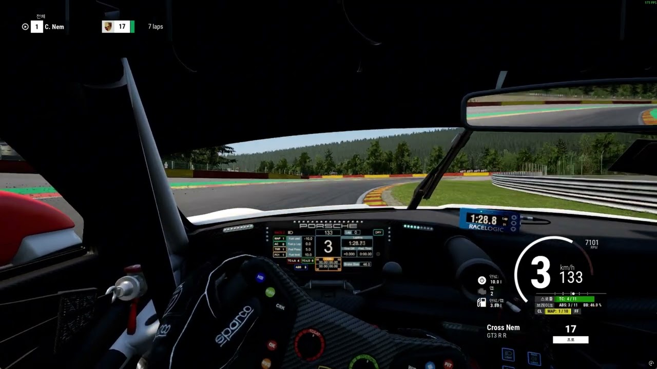 [ACC] SPA Hotlap - 992 GT3 R 2:18.257