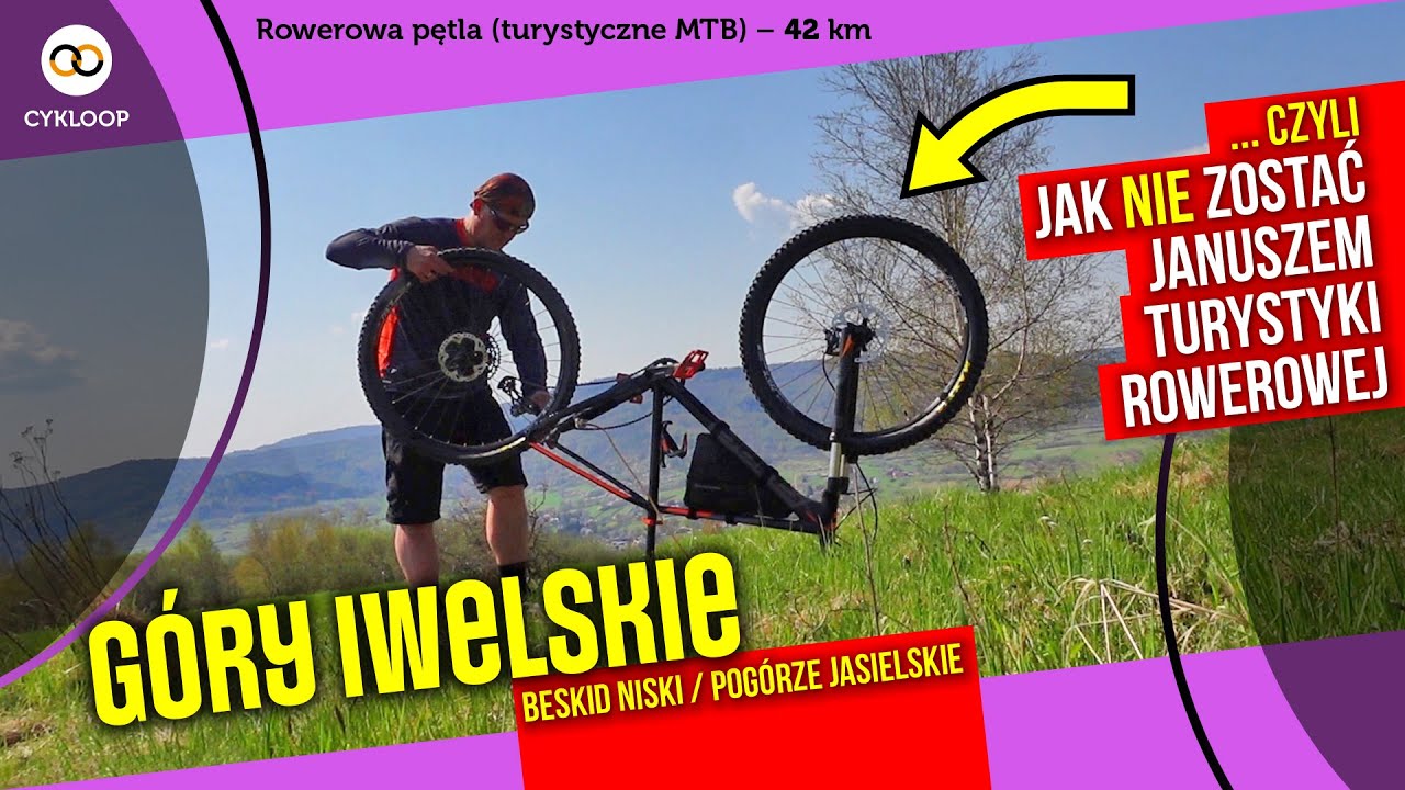 G&oacute;ry Iwelskie &ndash; rowerowa pętla po Beskidzie Niskim (turystyczne MTB) &ndash; 42 km