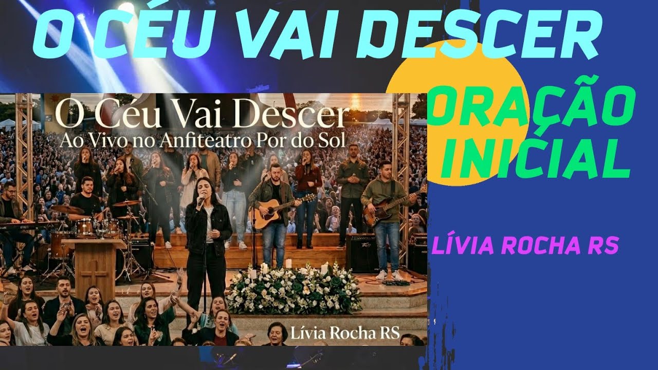 O CÉU VAI DESCER | Lívia Rocha RS Ao Vivo no Anfiteatro Pôr do Sol (Porto Alegre)