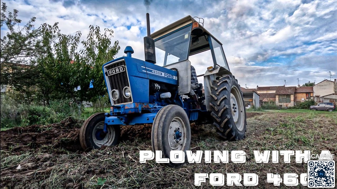 FORD 4600 PLOWING POV  *PURE SOUND* 4K 60p GoPro 