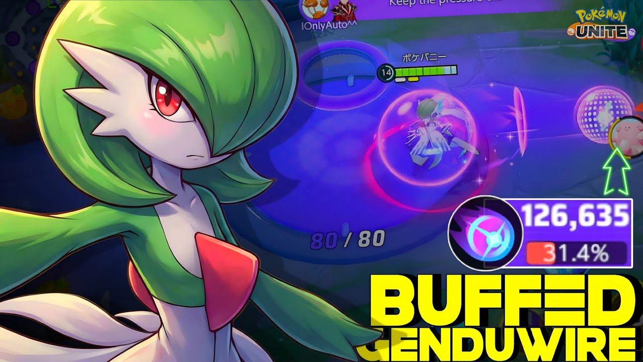 GARDEVOIR BECOMES MORE ANNOYING AFTER MOONBLAST BUFF 😲 | POKEMON UNITE 