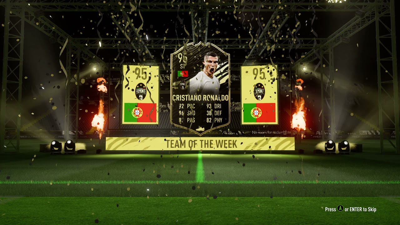 PACKED IN FORM RONALDO FIFA 21