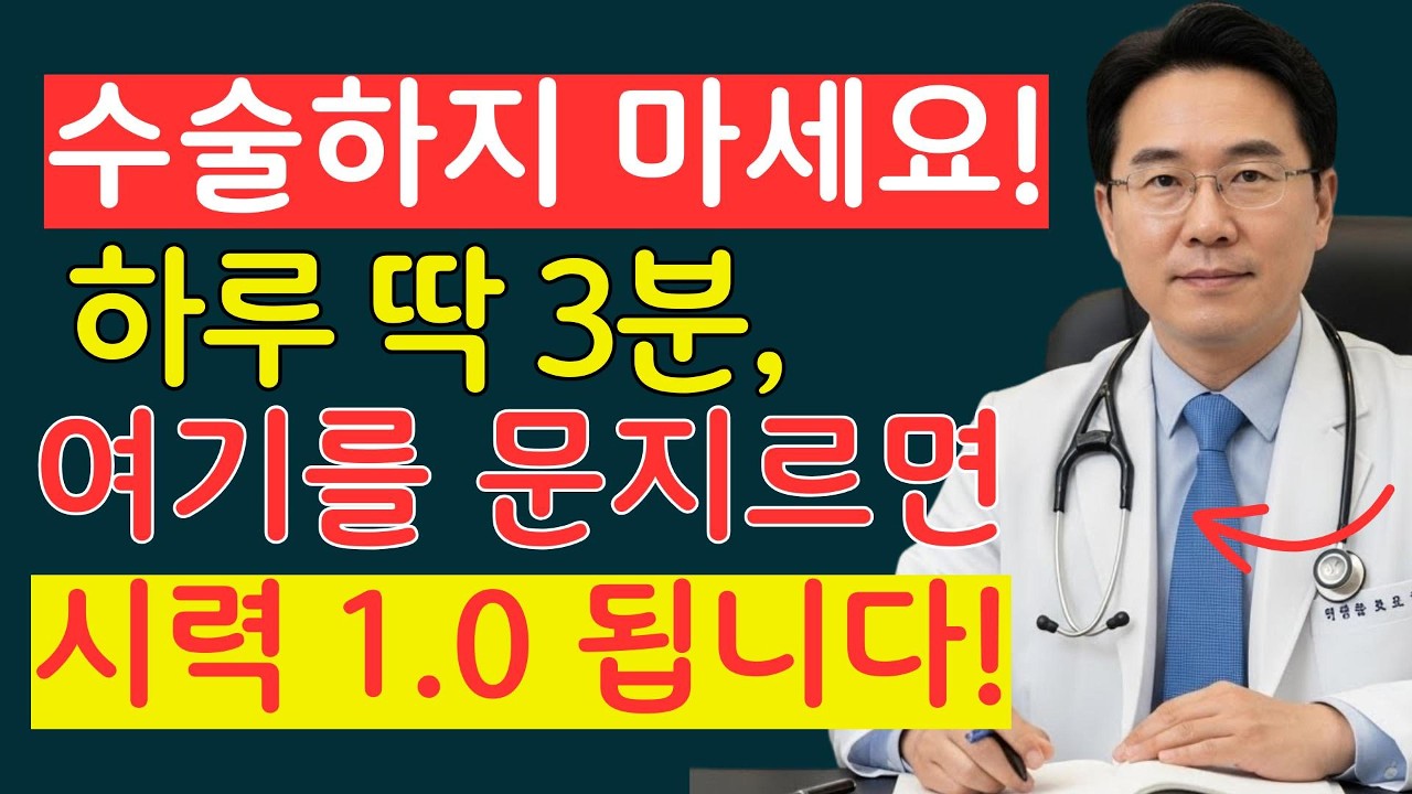 눈이 아니라 뇌 문제였습니다! 70대 83%가 몰랐던 노안의 충격적인 원인 |노안원인|눈건강 |뇌건강|