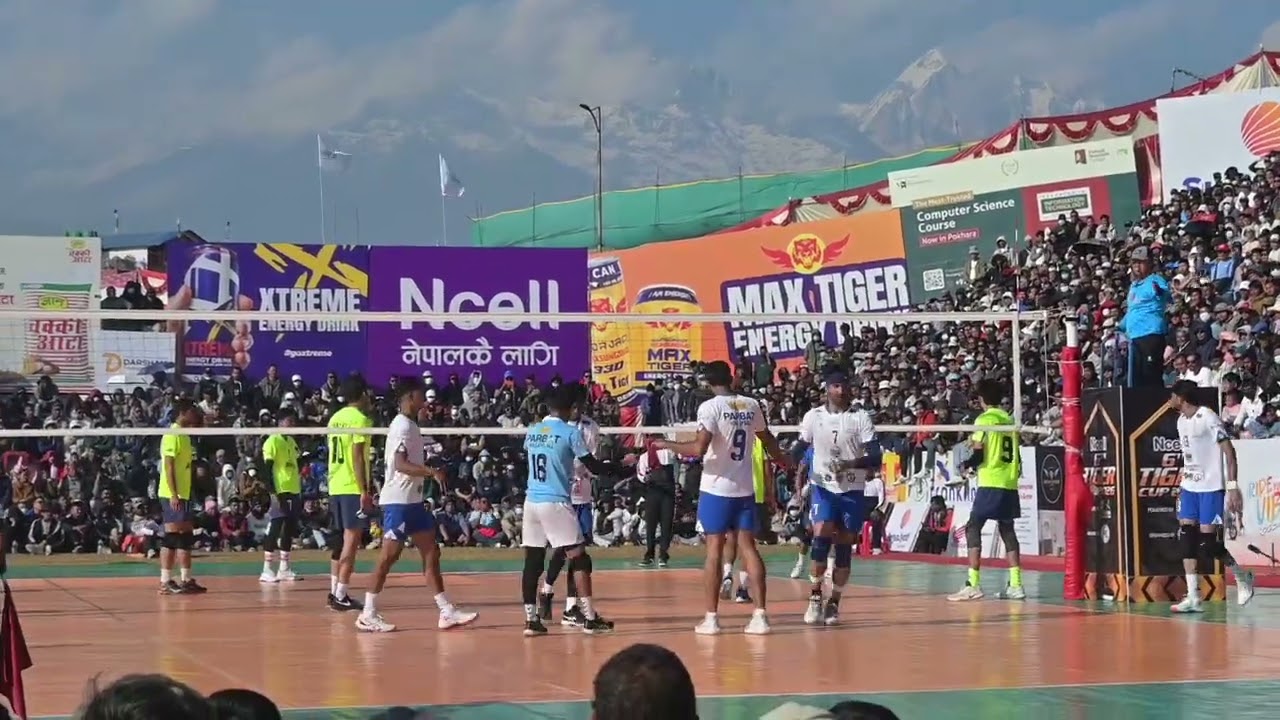 volleyball gandaki vs parbat