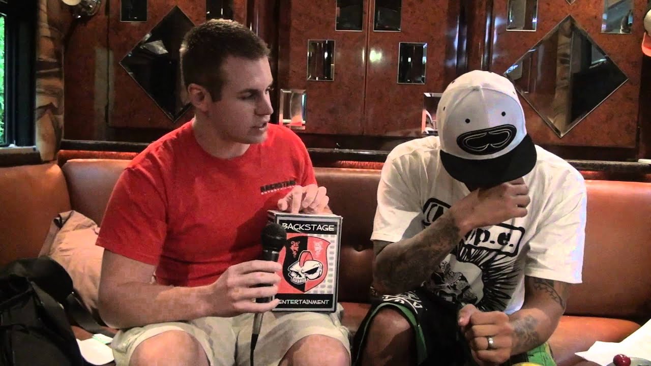 Jared Gomes - Hed PE Interview at Sokol Auditorium - Backstage Entertainment