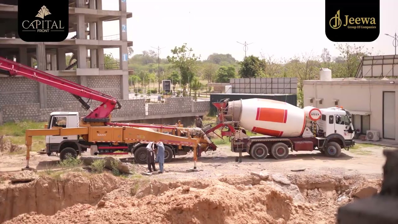 Development Update Capital Front Apartments Top City1 Islamabad.