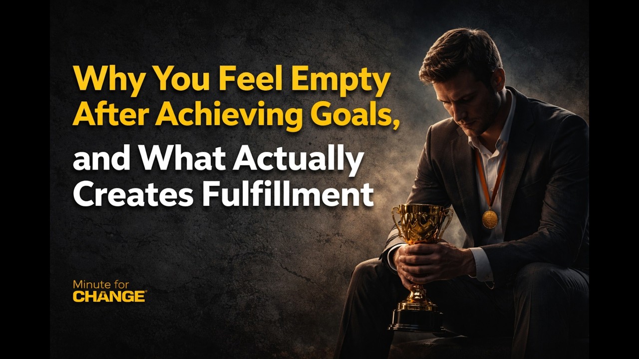 Why You Feel Empty After Achieving Goals, and What Actually Creates Fulfillment