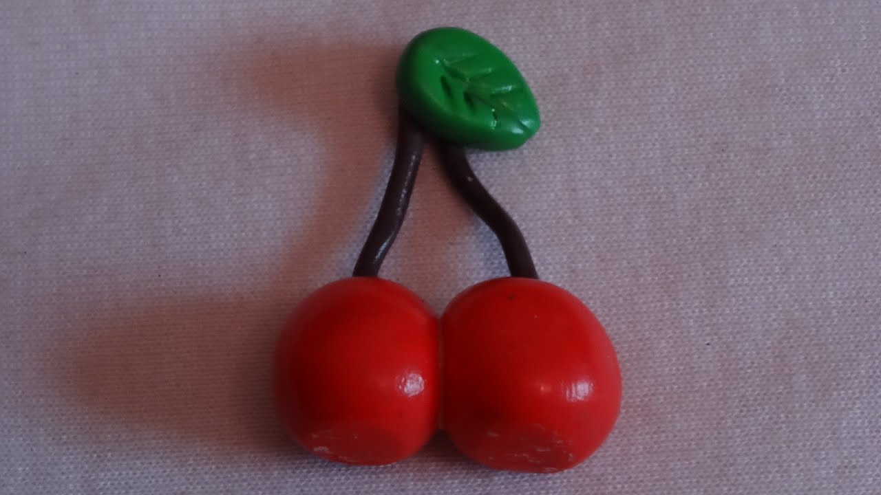TUTO FIMO♥ Les cerises