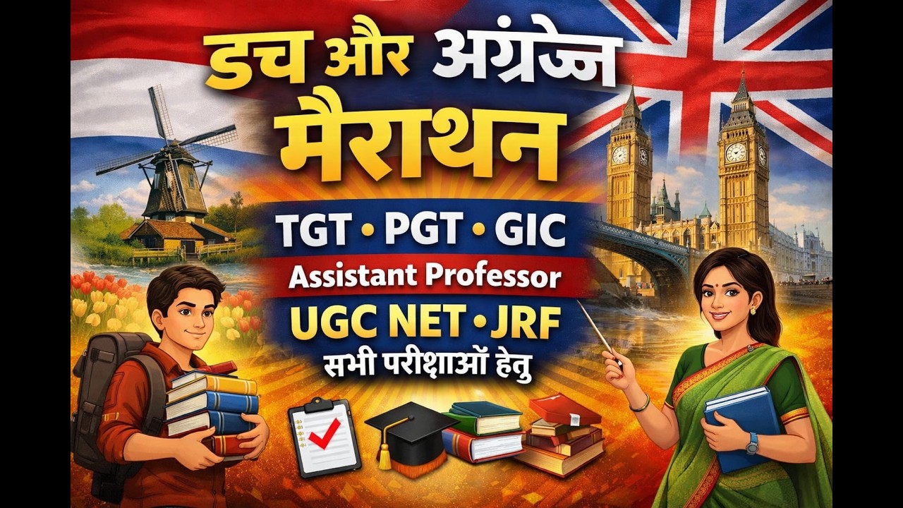 डच और अंग्रेज  - मैराथन part 2 - इतिहास UGC NETJRF जून 2026, TGT ,PGT ,RO/ARO by Suahama yadav