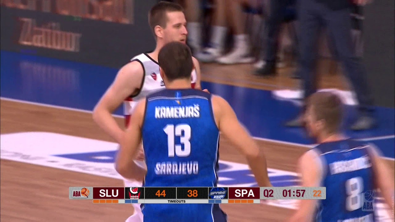 One-handed slam by Kenan Kamenjas (Sloboda - Spars Realway, 14.11.2020)