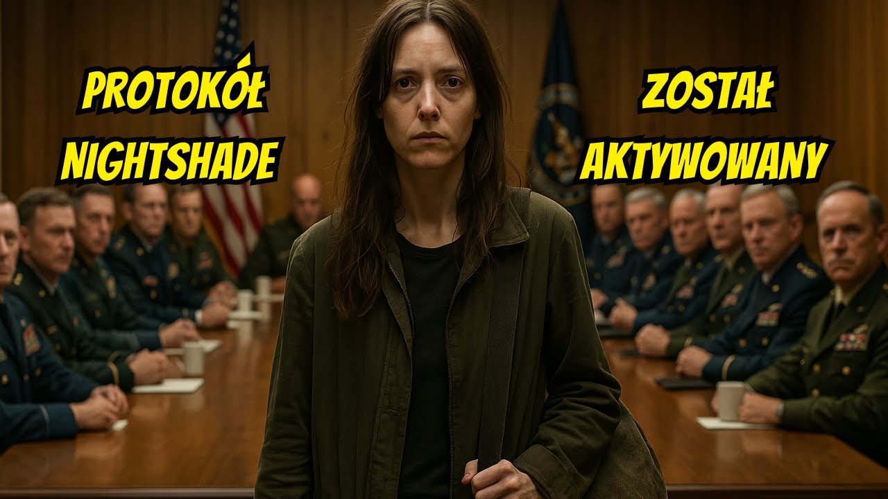 Weszła jak cywil — lecz generał wstał i szepnął: „Protokół Nightshade”