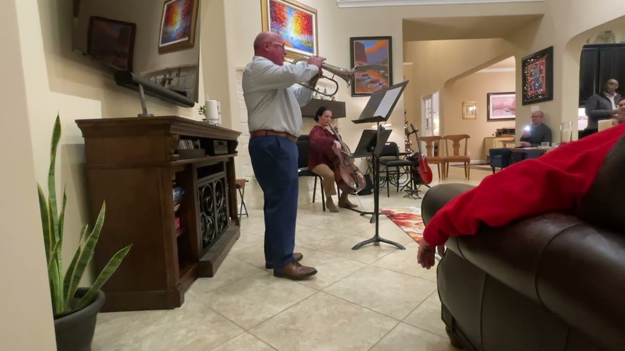 Erika and Don Johnson cello and flugelhorn