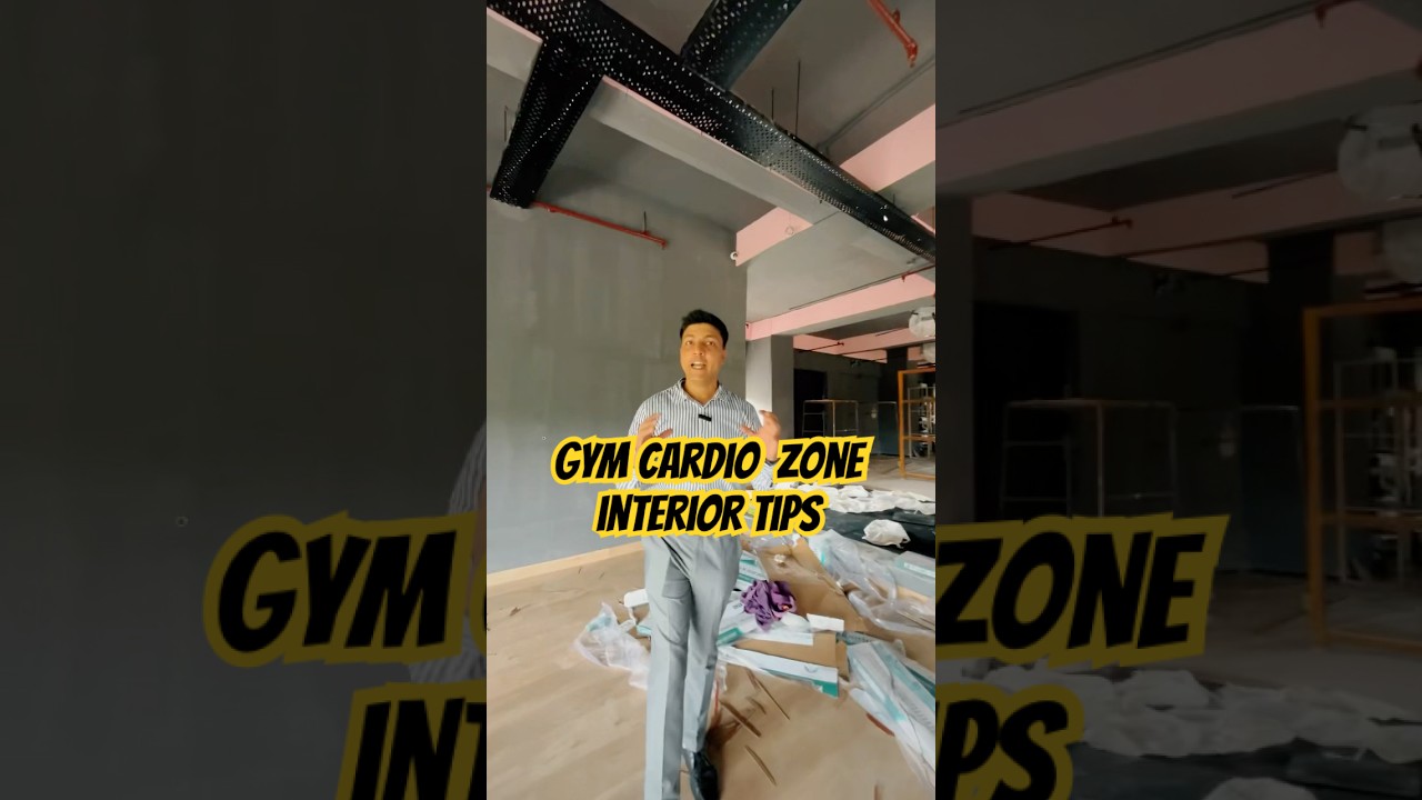 Gym Cardio zone interior ideas 