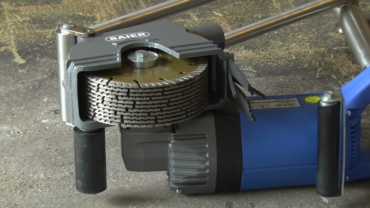 Improve Chase Cutting | Baier BDN 511 Diamond Channel Cutter