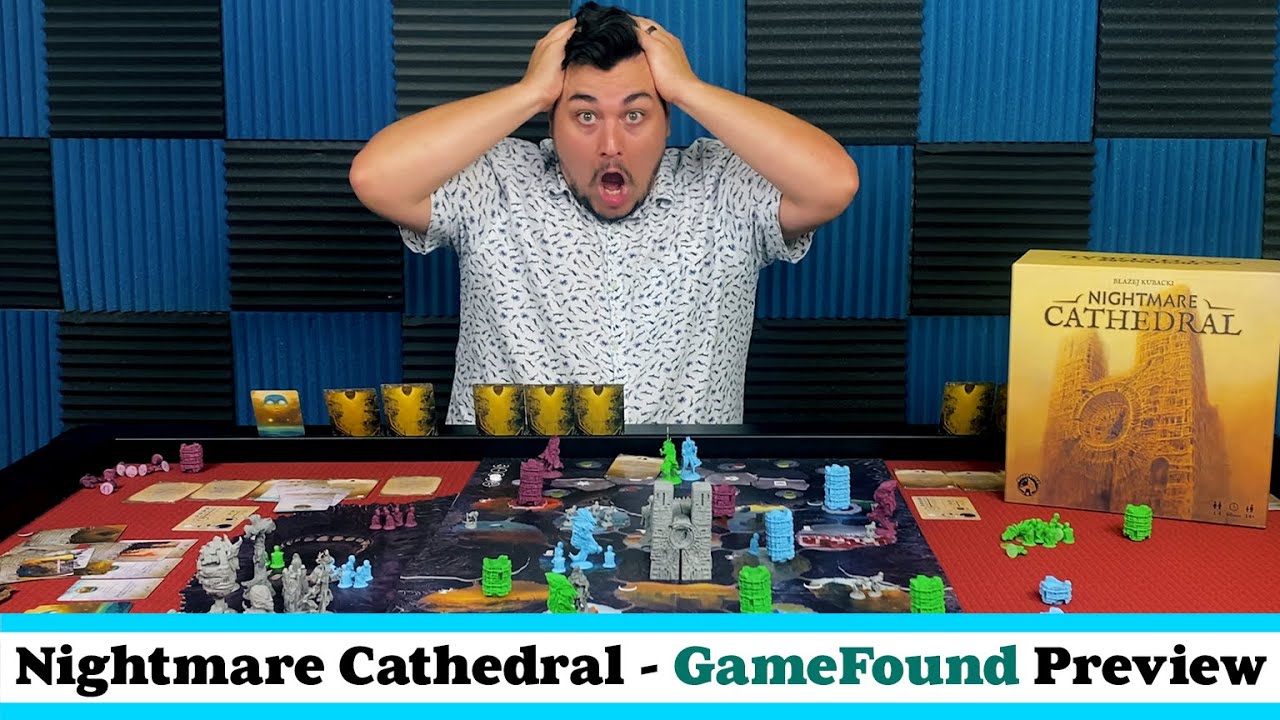 Nightmare Cathedral - GameFound Preview (Board Game Review)