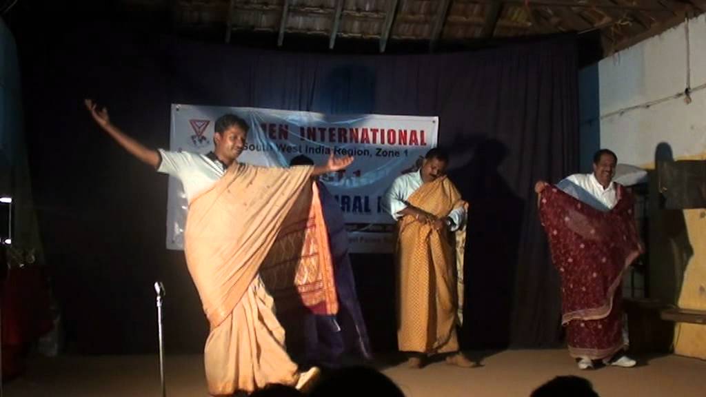 saree wearing competition Y's Men