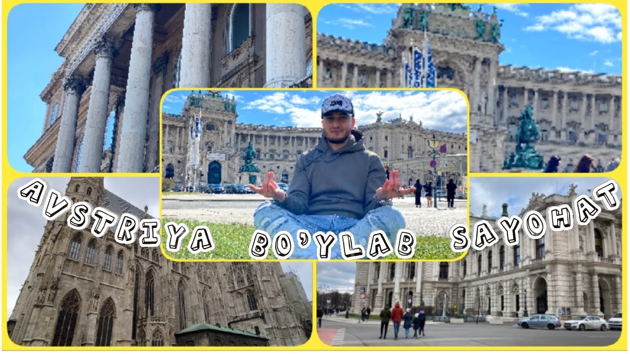 VENA, Avstriyaga Sayohat | Yevropa bo'ylab sayohat 1-qism