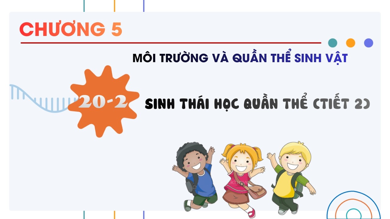 Sinh 12 |Chương 5| Bài 20-2: SINH THÁI HỌC QUẦN THỂ TIẾT 2