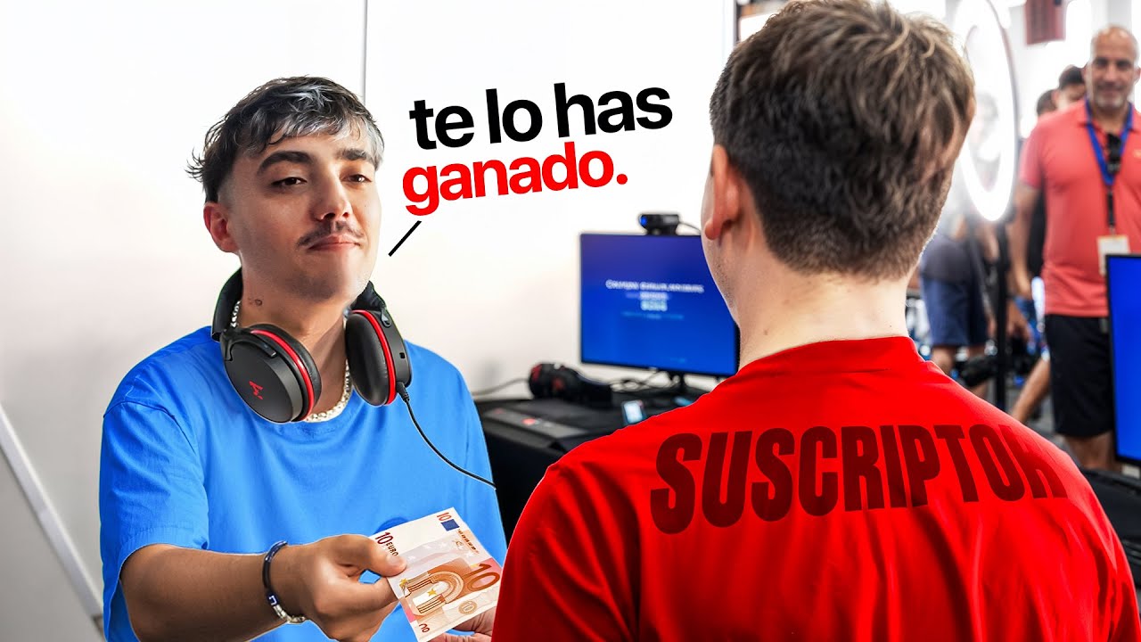 1VS1 contra SUSCRIPTORES en la Vida Real (si me ganan les doy dinero)