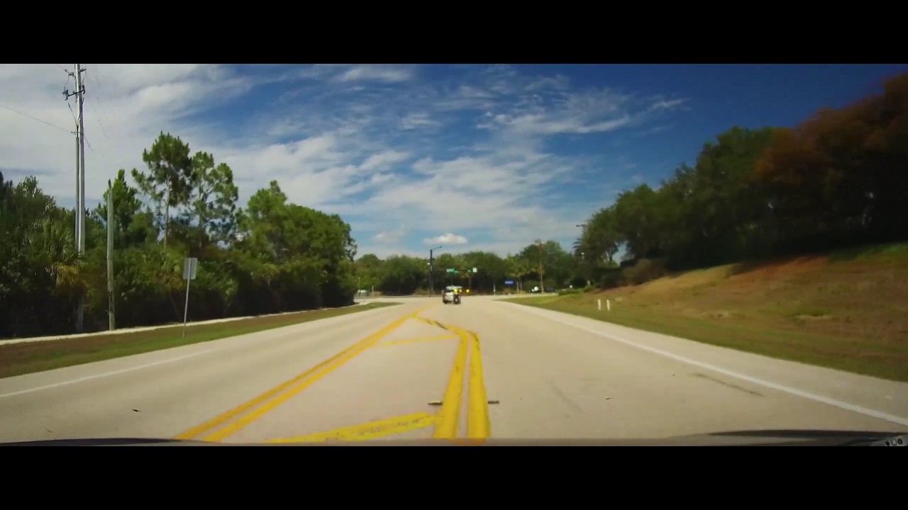 Driving around Estero, Florida