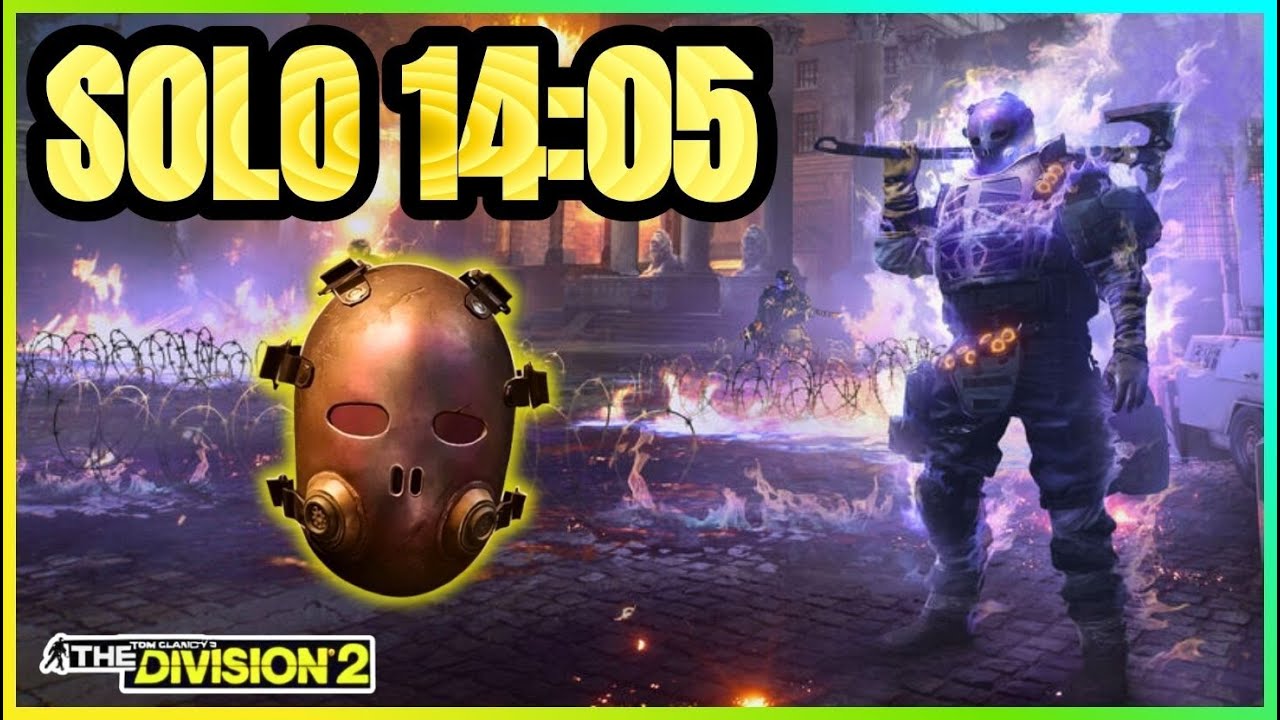 Вторжение в Division 2 в одиночку! 14:05 Маска Райта открыта!