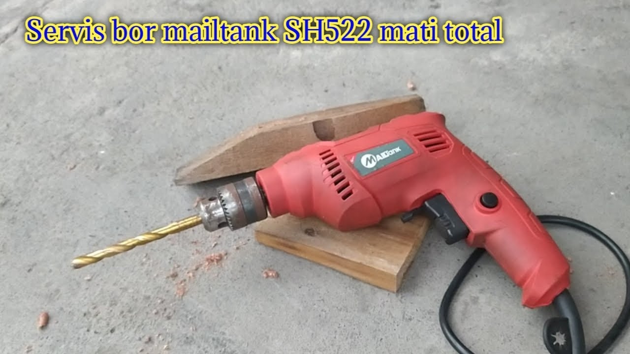 Mailtank SH522 Servis bor tangan mati total
