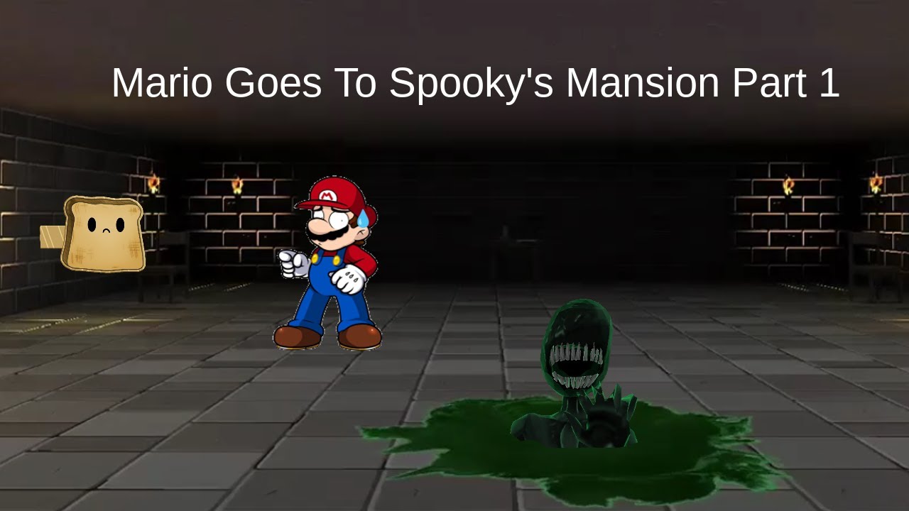 MARIO MEETS SPECIMAN 1&2! | Mario goes to Spooky's Mansion Part 1